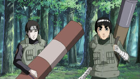 Lee and Sai during the Shinobi War