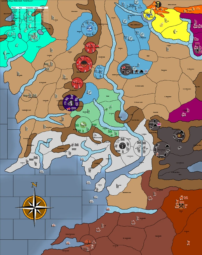 Lord of the Rings Middle Earth Fords Axis & Allies Wiki Fandom