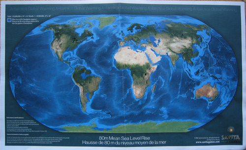 80m Sea Level Rise
