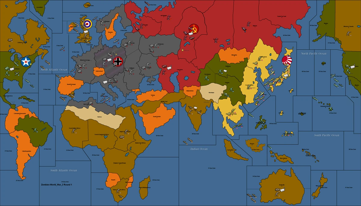 ZombiesWorld War 2 Axis & Allies Wiki Fandom