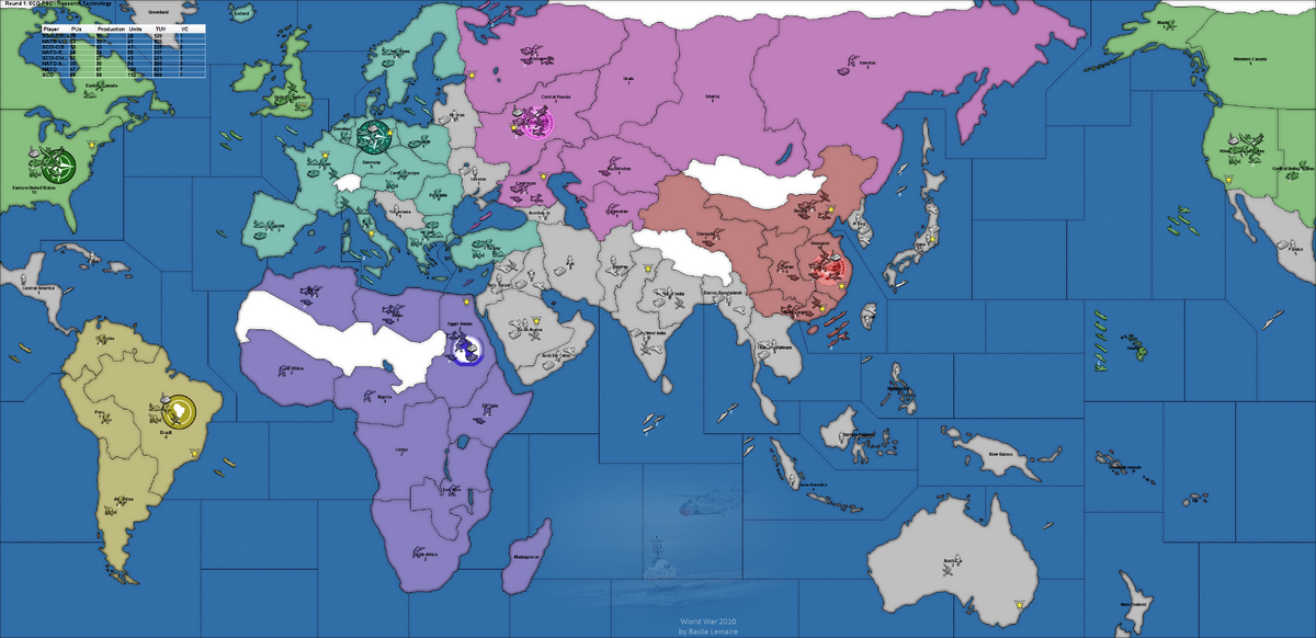 World War 2010, Axis & Allies Wiki