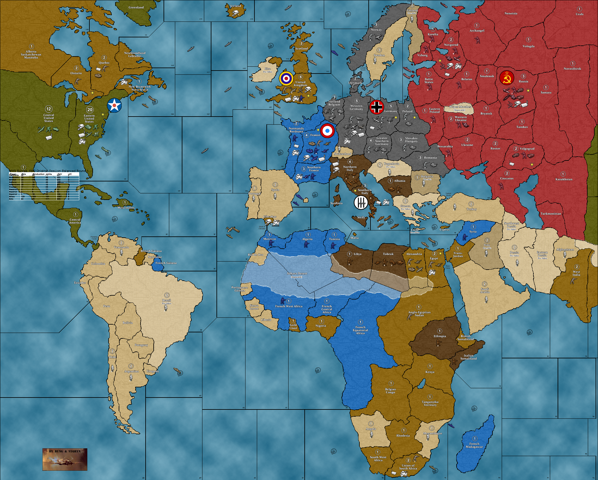 axis and allies europe strategy