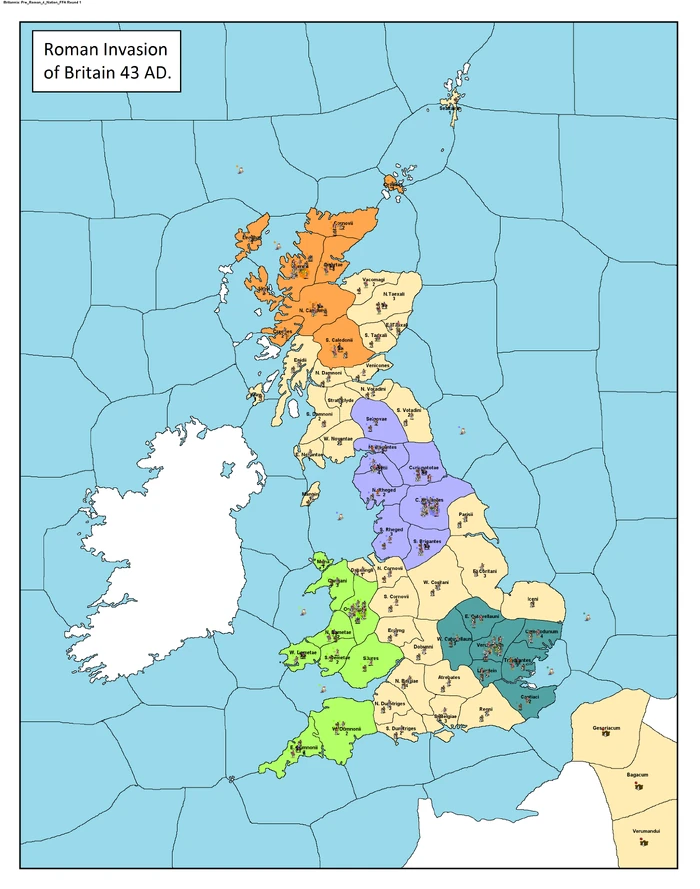 Britannia Pre Roman 4 Nation FFA