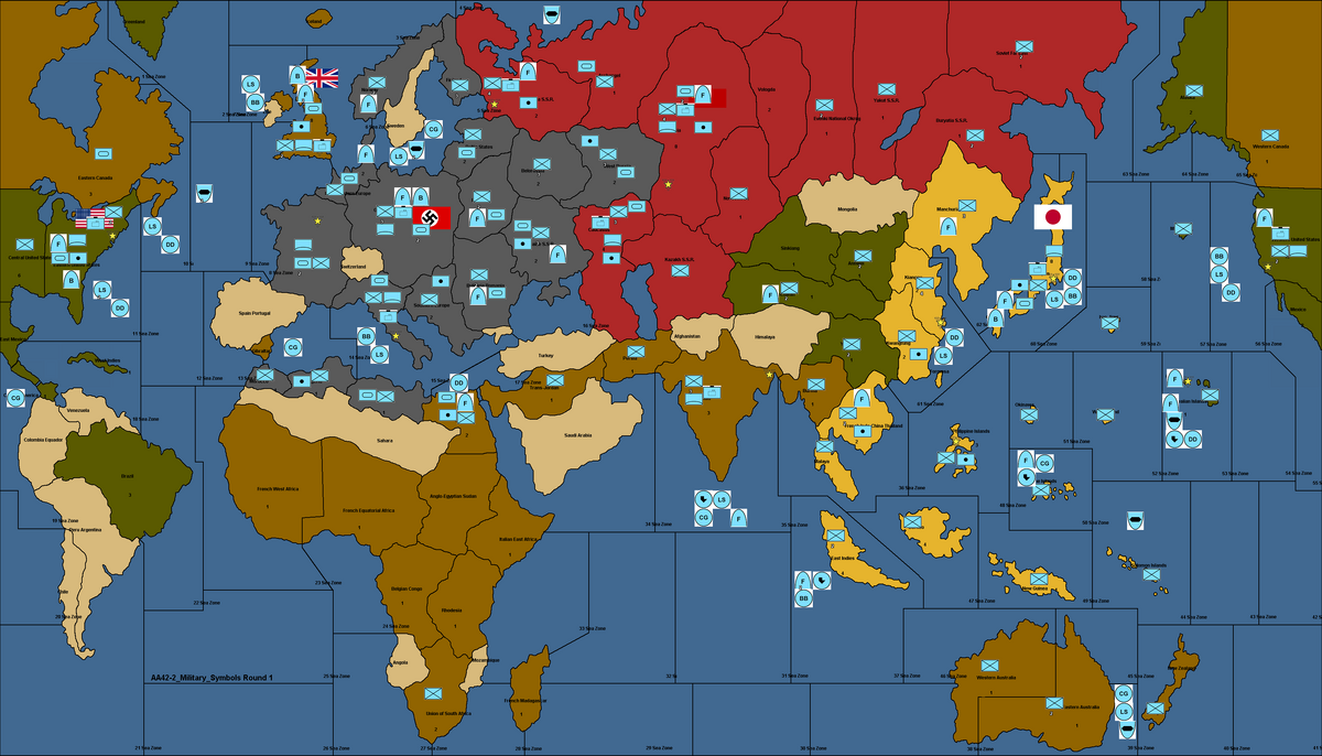 Aa42 2 Military Symbols Axis And Allies Wiki Fandom