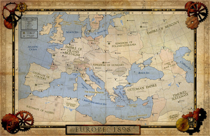Steampunk europe by chanimur-d4b59f4