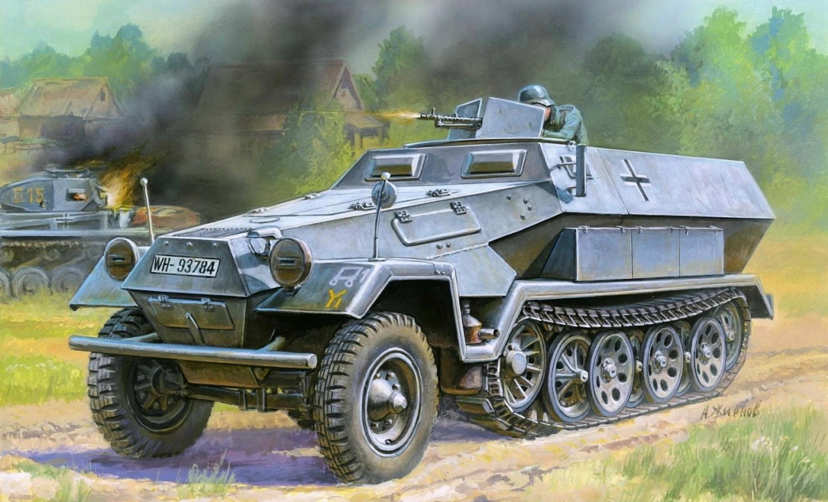Nazi Sd.Kfz. 251 Half Track | Axis Power 7 Central Wiki | Fandom