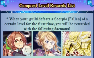 Venom Conquest Rewards