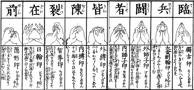 KUJIN IN BY KYOODO..SOURCE BING IMAGESKuji-in is the  spiritual and mental strength the ninja possessed in the form of hand signs.  These hand s…