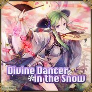 Divine Dancer in the Snow Square