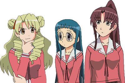 Kujou Rin, Tenjouin Saki and Aya