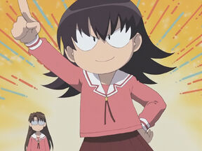 As Tomo in Azumanga Daioh (both the TV series and movie).