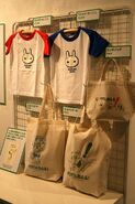 Kodomo Usagi T-shirts sold at the Yotsuba&! 10th anniversary gallery