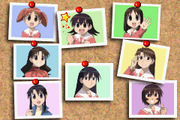 Azumanga Daiou Advance Character Selection Screen