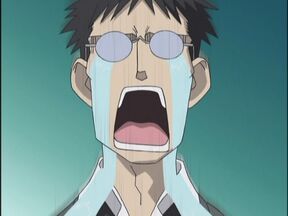 As Mr. Kimura in "Azumanga Daioh".