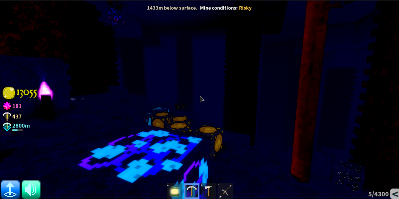 Caves Azure Mines Wikia Fandom - what is the disapearing mine in roblox