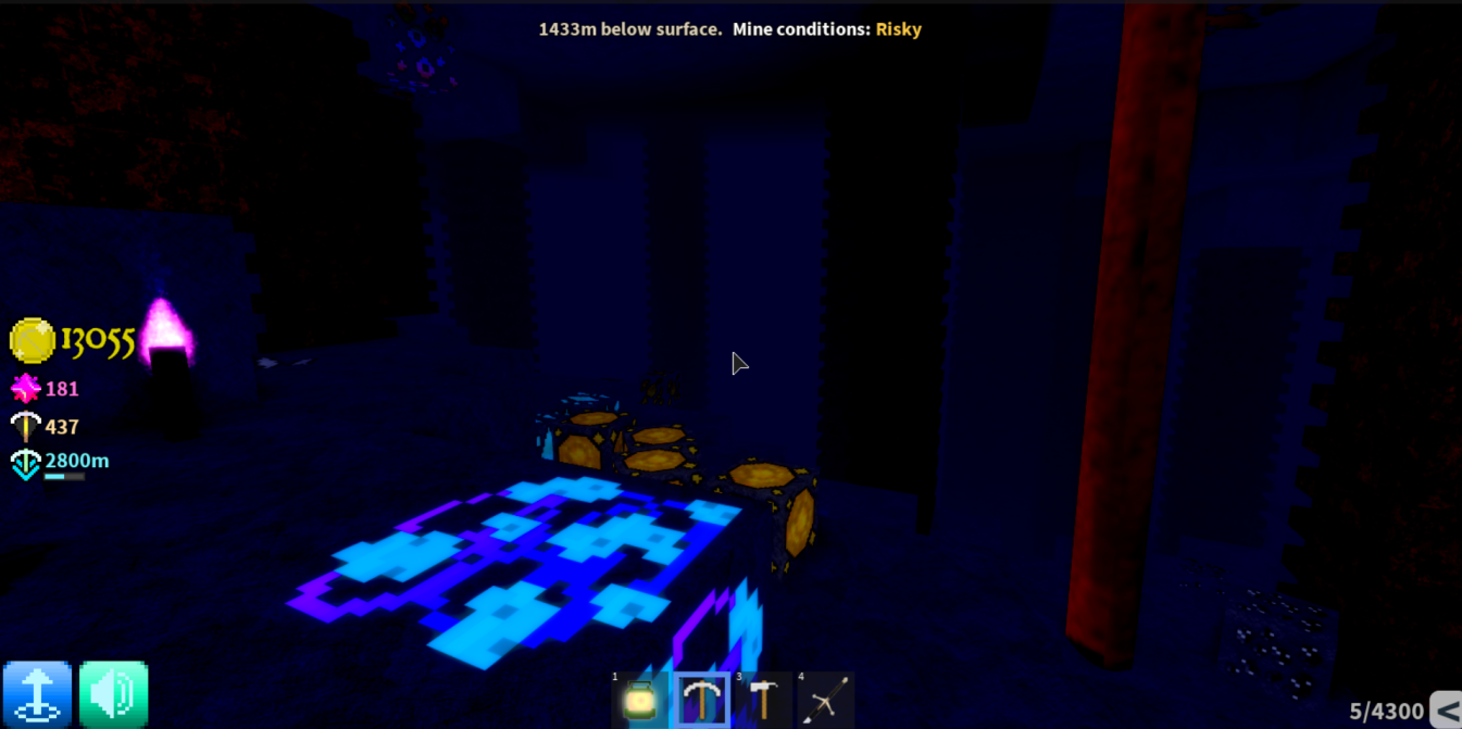 Explore The Azure Mines In ROBLOX