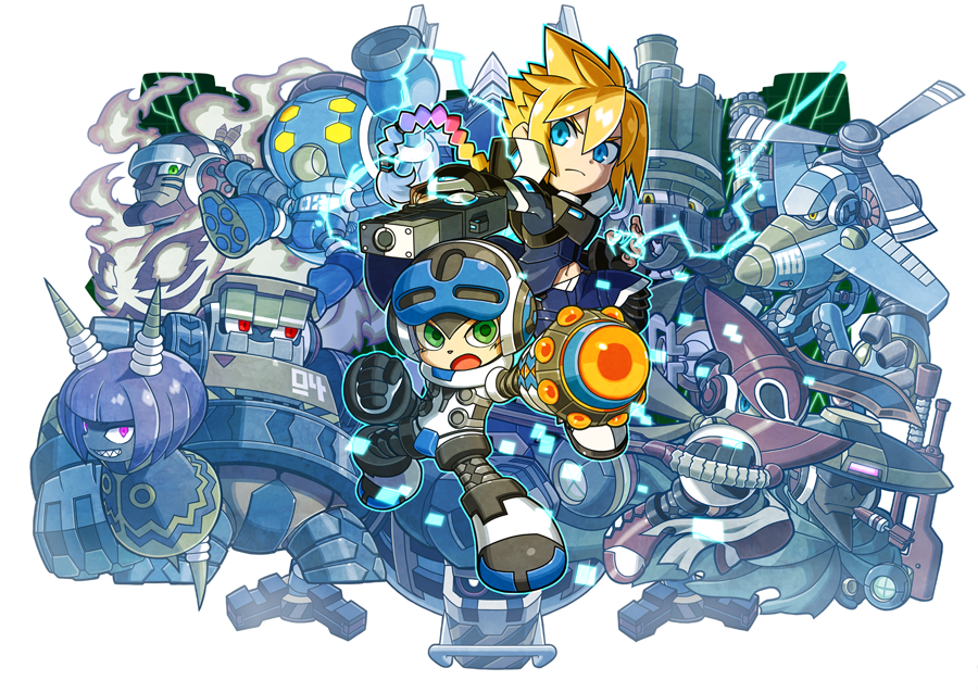 Mighty Gunvolt Burst | Azure Striker Wiki | Fandom