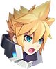 Gunvolt's icon that appears near his health bar