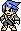 Jota's sprite in Mighty Gunvolt