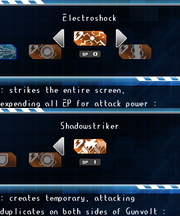 Gunvolt unused skills