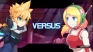 Gunvolt on the versus screen