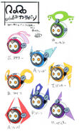 EX Weapon pod forms.