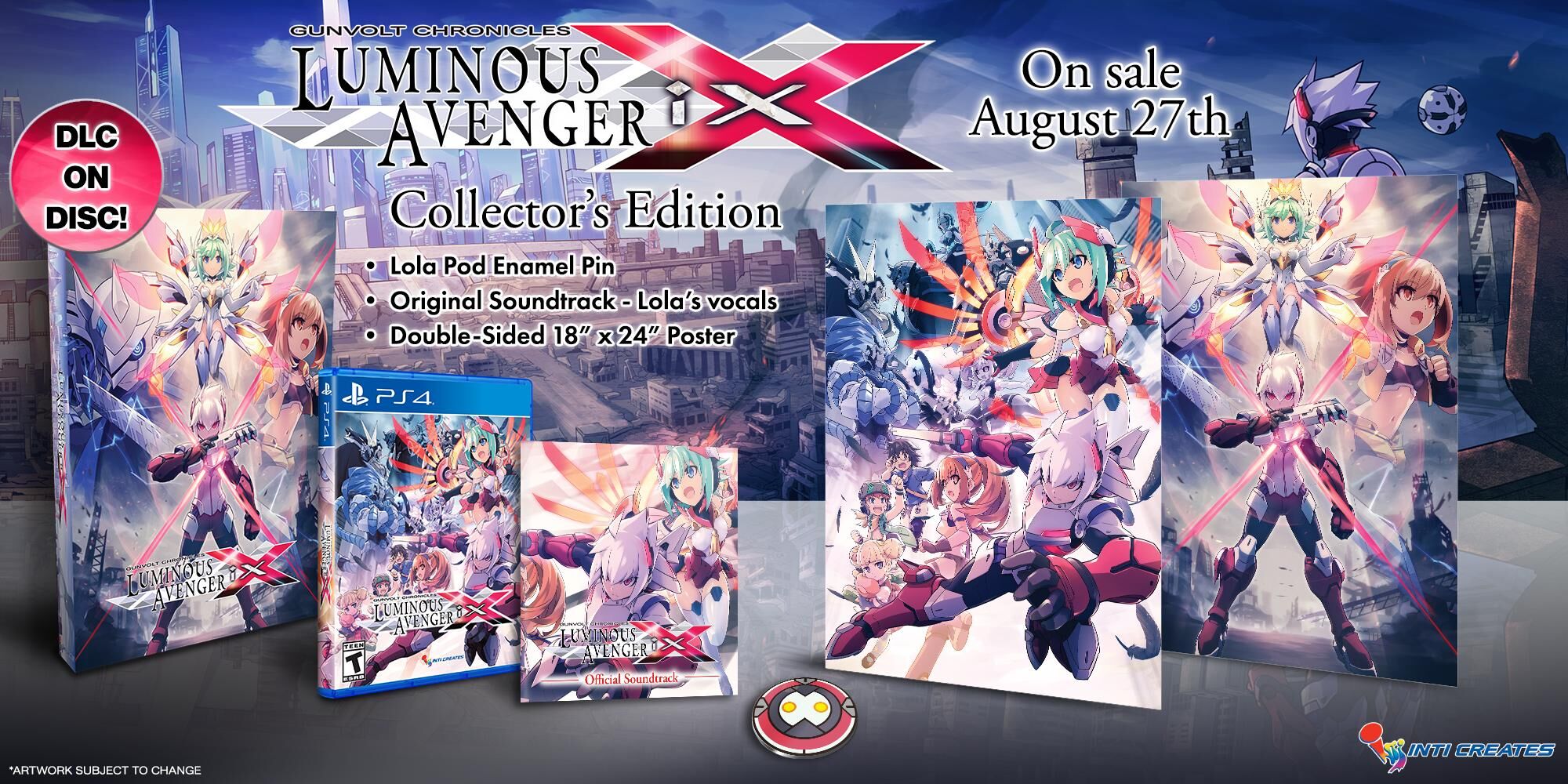 Gunvolt Chronicles: Luminous Avenger iX | Azure Striker Wiki