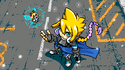 Having defeated the Mighty Numbers, Gunvolt and Joule discover a mysterious white material