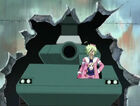 Teruma inside the Saionji's tank