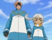 Daizou with Hanbei Takeichi