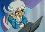 Hanbei observing Hitto in his Laptop