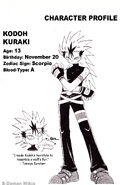 English character profile (translated).