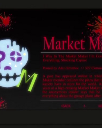 Market Maker B The Beginning Wiki Fandom