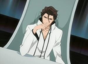 bleach captain aizen