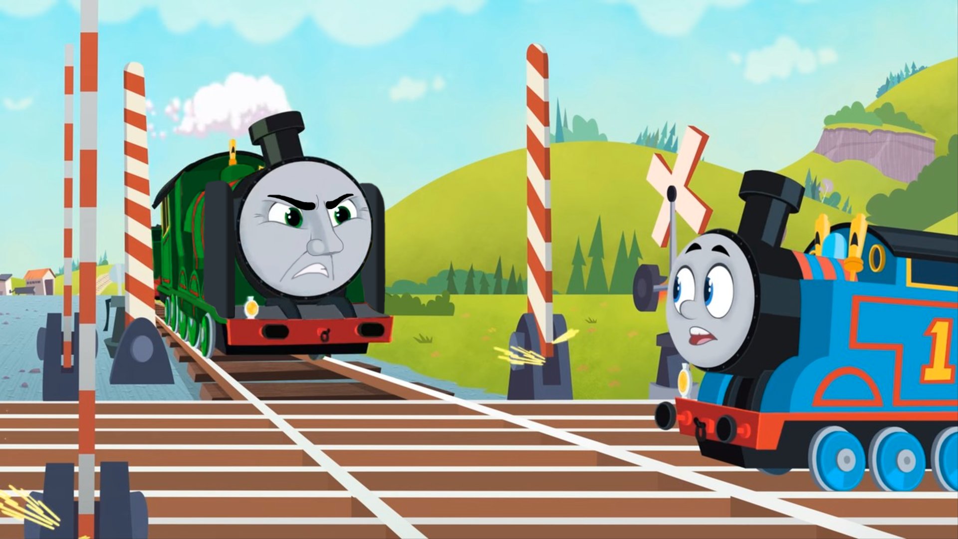 Reginald The Big City Engine In All Engines Go Fandom