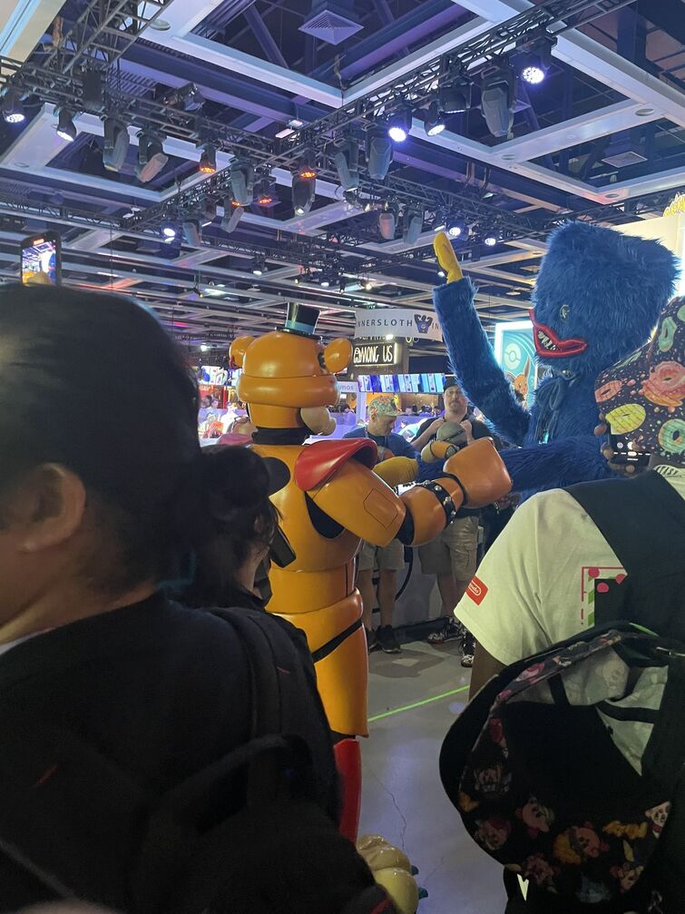 HUGGY WUGGY FUCKING MET FREDDY FAZBEAR AT PAX WEST. Fandom