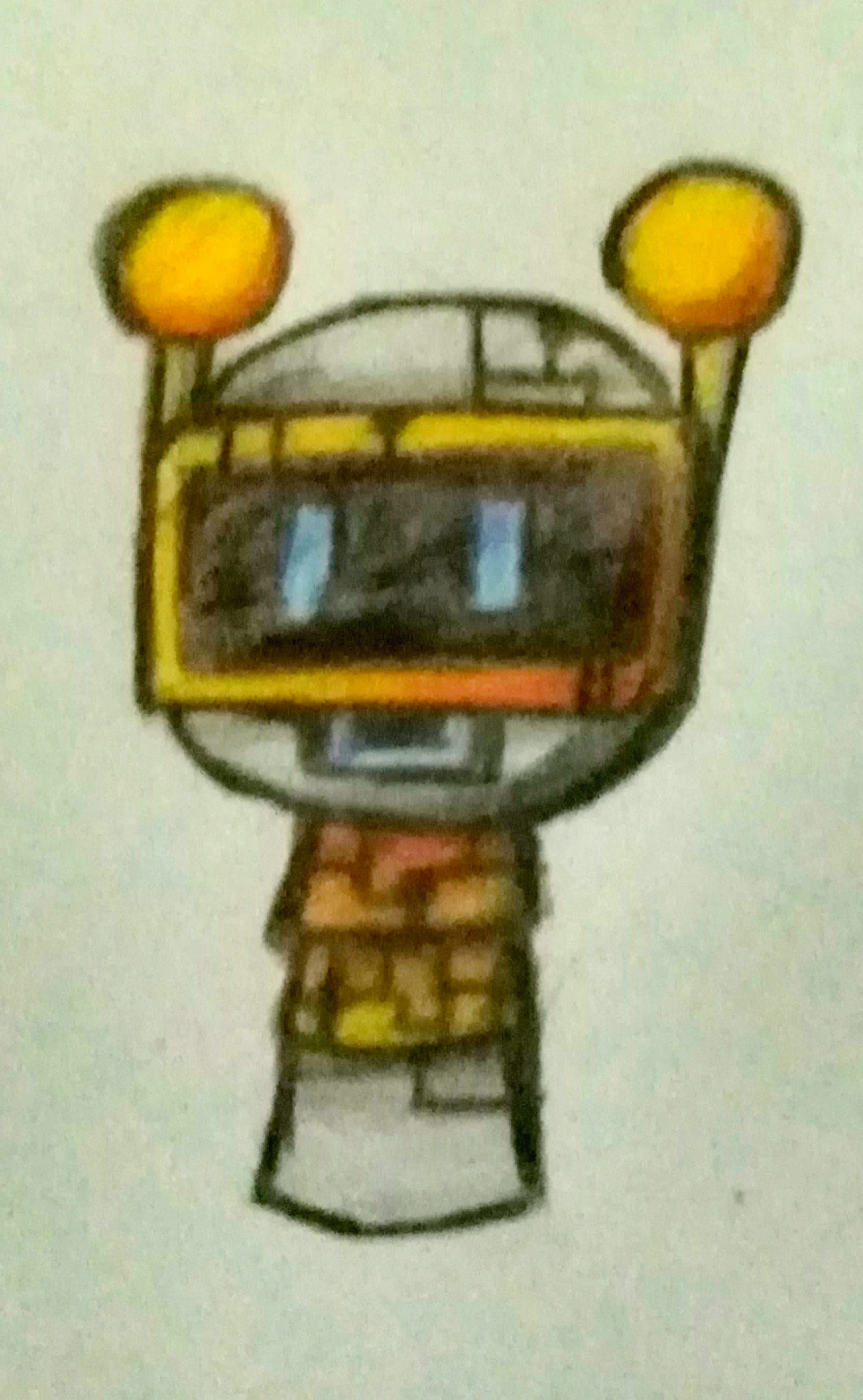 i drew funbot with more details | Fandom