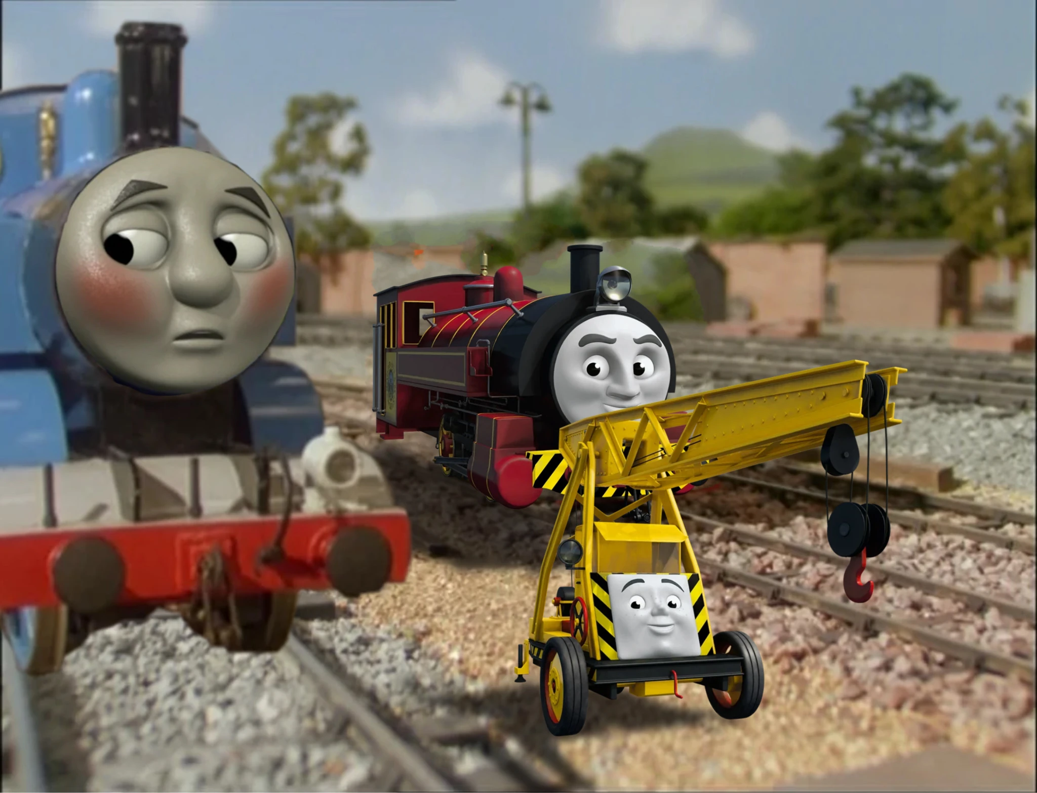 Hero Of The Rails Models Cut Thomas gets repaired Fandom