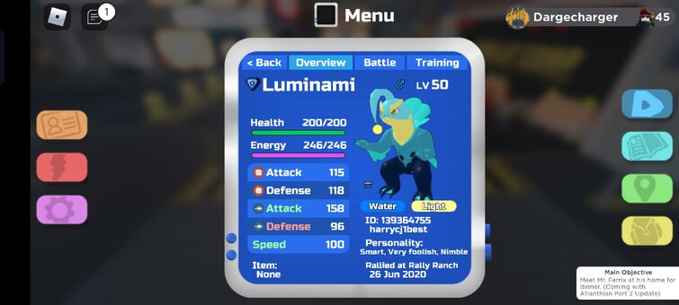 Loomian Legacy Store Gamma Luminami