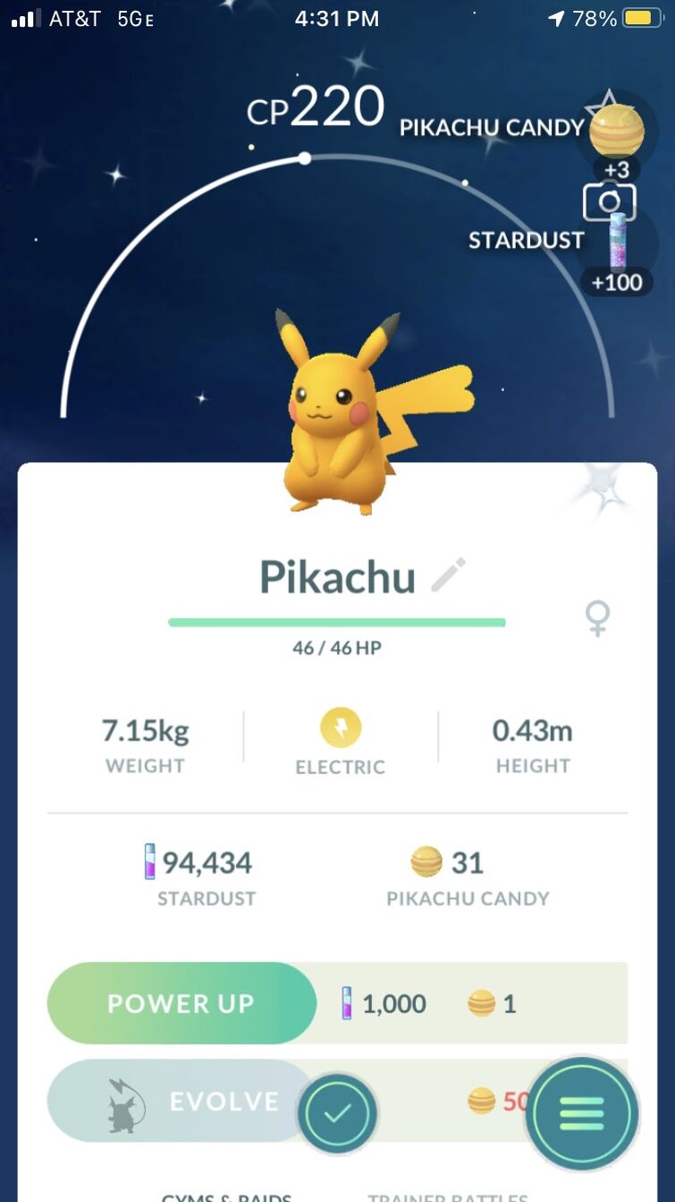 Shiny Pikachu (Meloetta hat) 