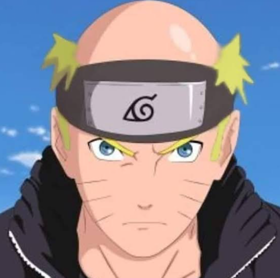 Naruto modo calvo de cria? #naruto #curioaidadesanimes #animenaruto #n