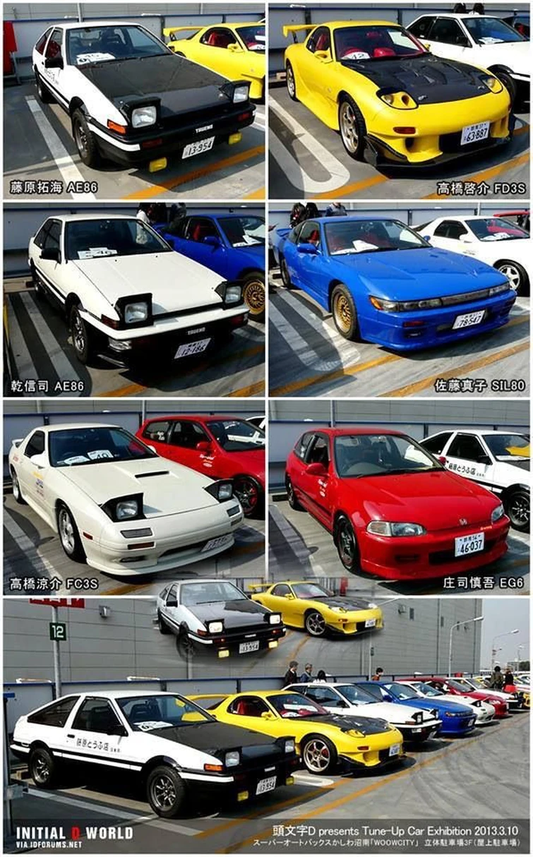 Initial D Cars In Real Life Fandom