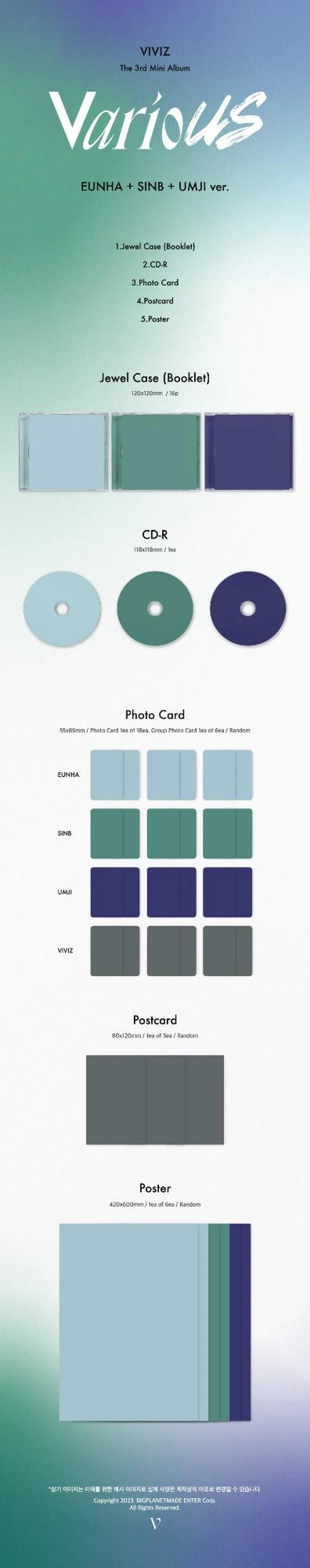 VIVIZ VarioUS Album Versions + Japan Official Twitter Open! | Fandom