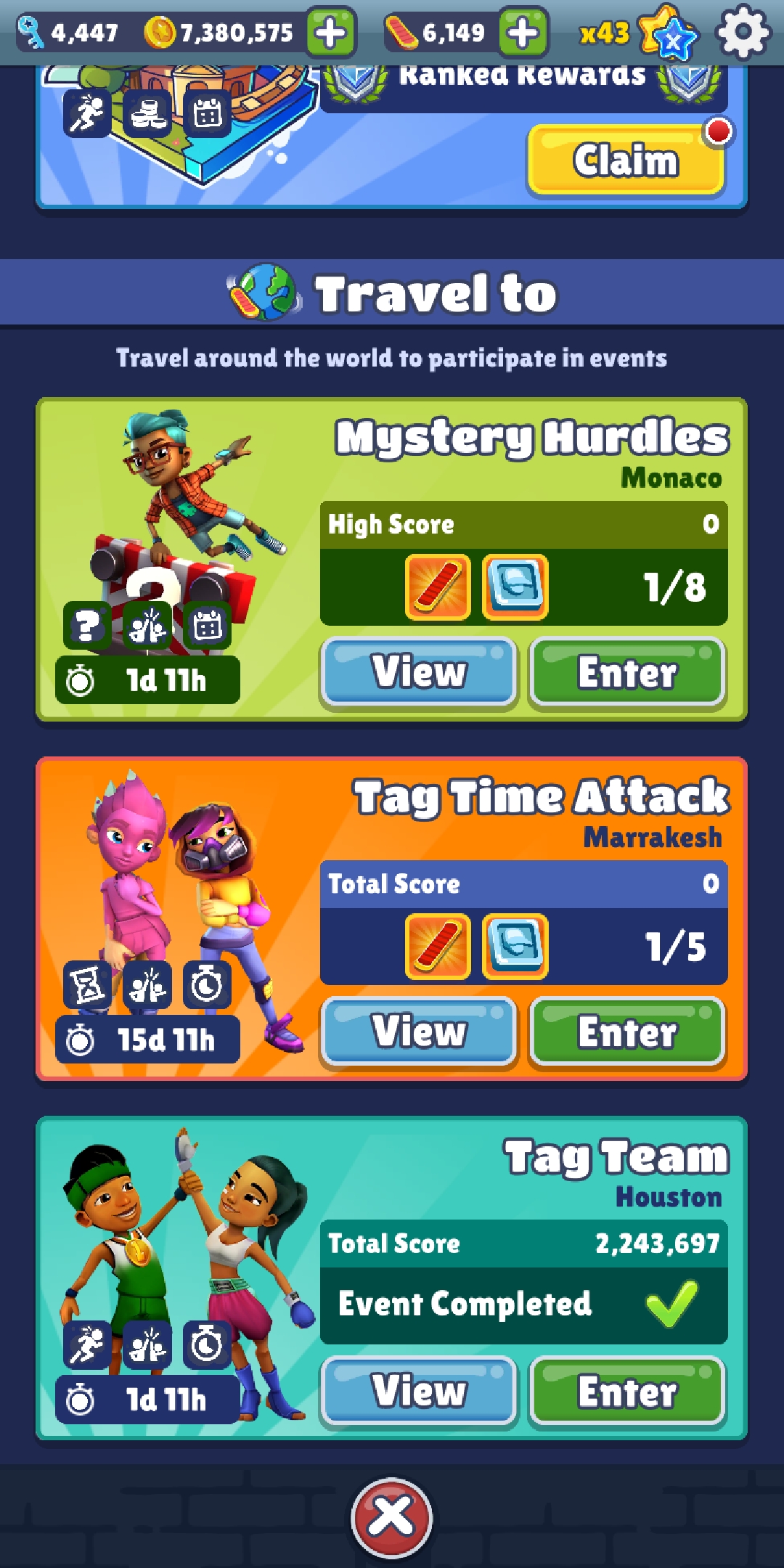NEW TIMED TAG TEAM Subway Surfers