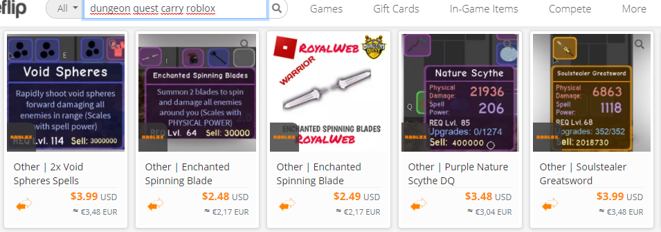 This Is Just Stupid Fandom - roblox dungeon quest enchanted spinning blades