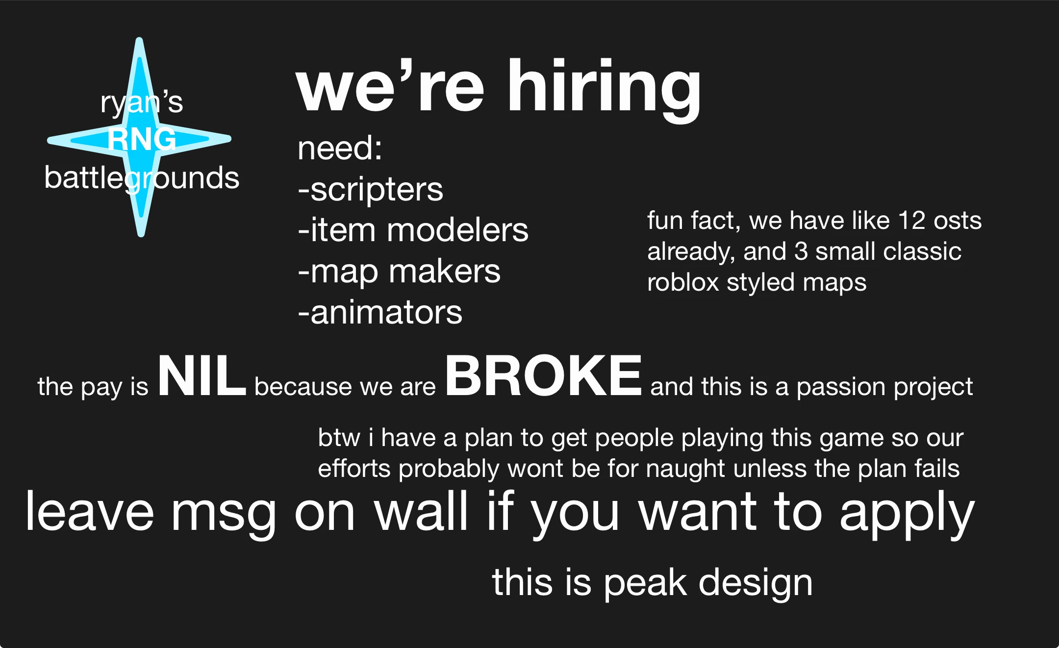 rrb looking for sillies to join the team Fandom