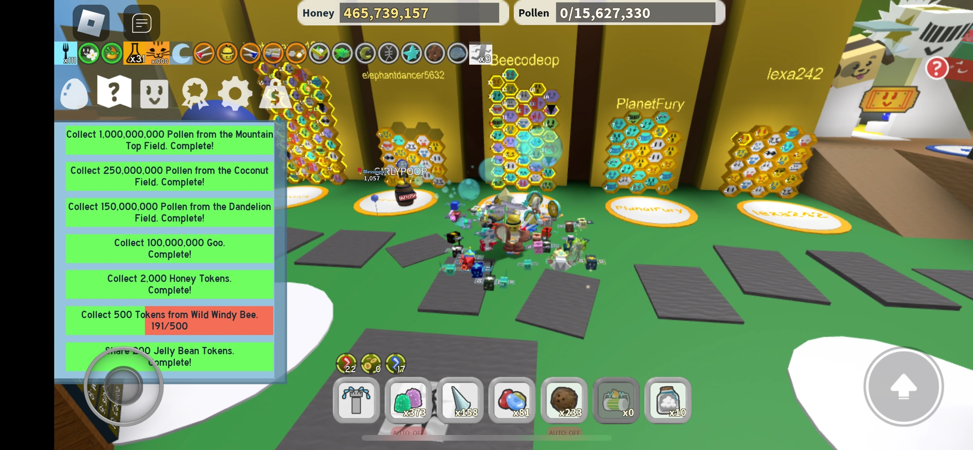 (RMH) can anyone help me get windy bee tokens,Name:Beecodeop, I | Fandom