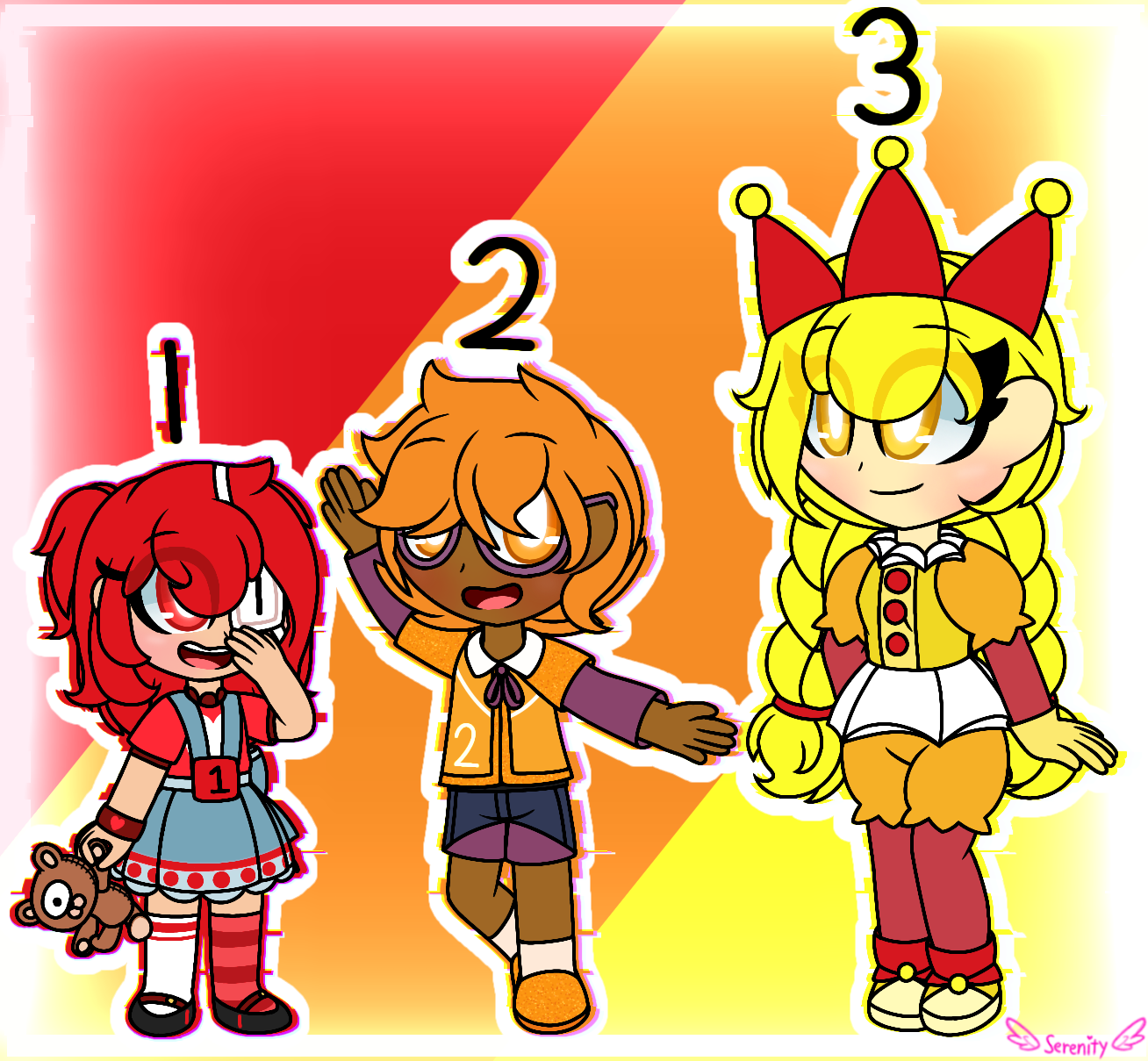 Some of the numberblocks as humans fandom