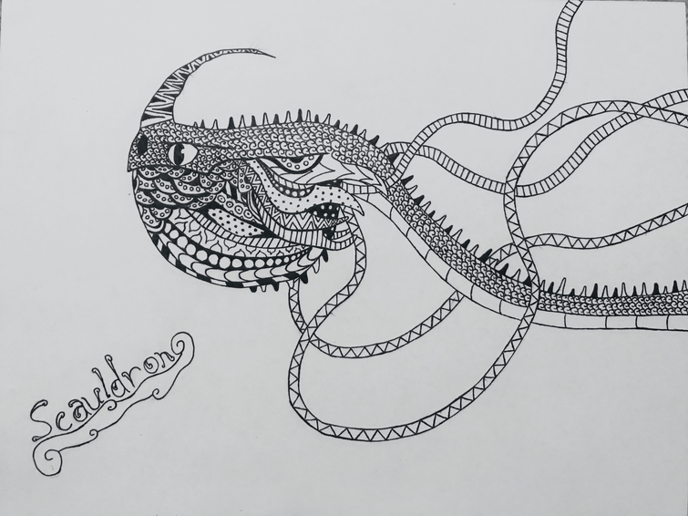 Scauldron Zentangle