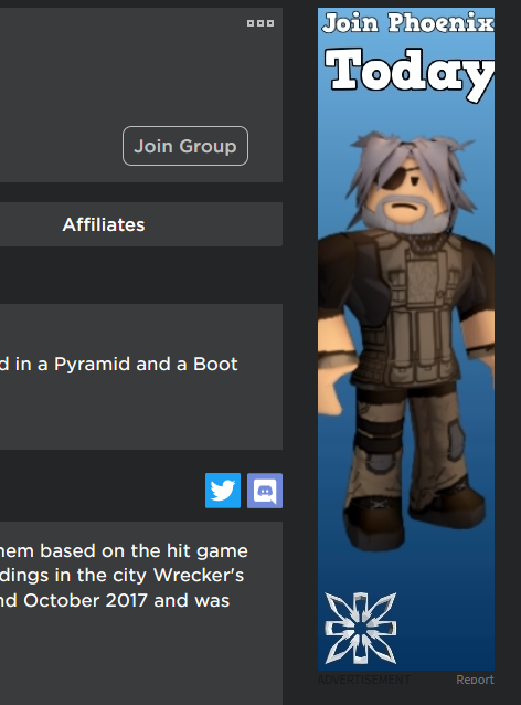 Found out there's a roblox group and a discord server about r63